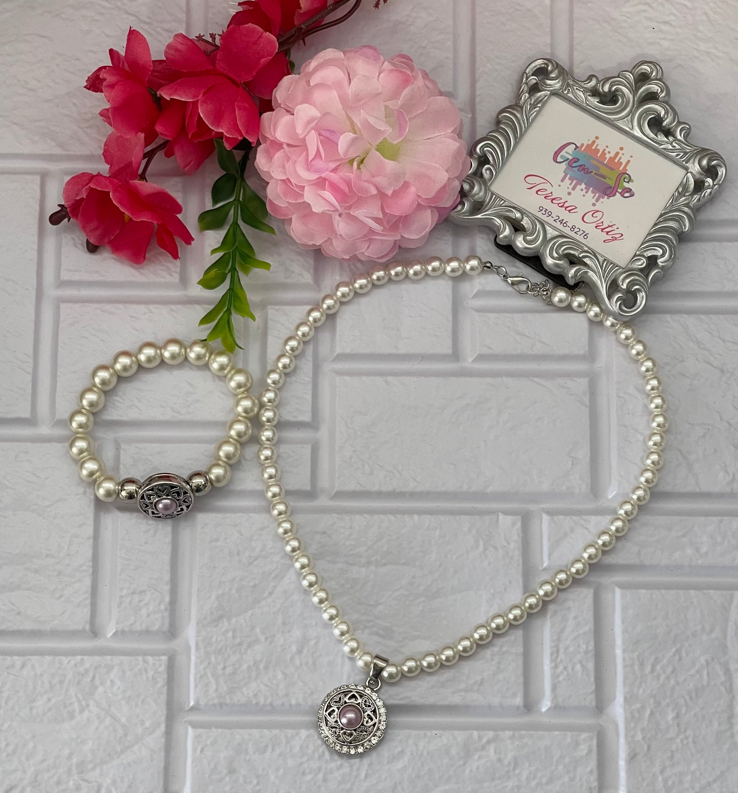 CenSet ~ Megans Pearls ( Silver )