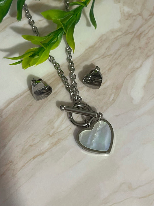 Set ~ White Heart